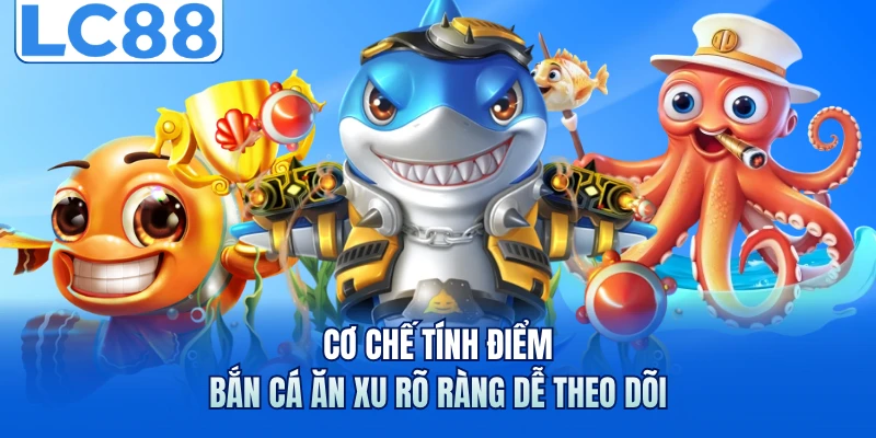 Bắn Cá Ăn Xu - Hé Lộ Chiến Thuật Giúp Tăng Hiệu Quả Săn Cá 5 Cơ chế tính điểm bắn cá ăn xu rõ ràng dễ theo dõi